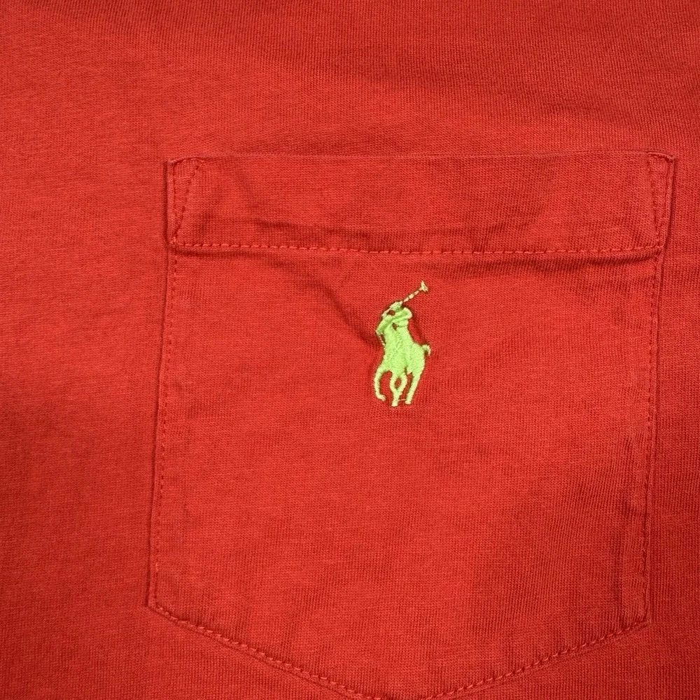 Polo Ralph Lauren T-Shirt Men's 1X Red Pony Logo Short Sleeve Casual Cotton